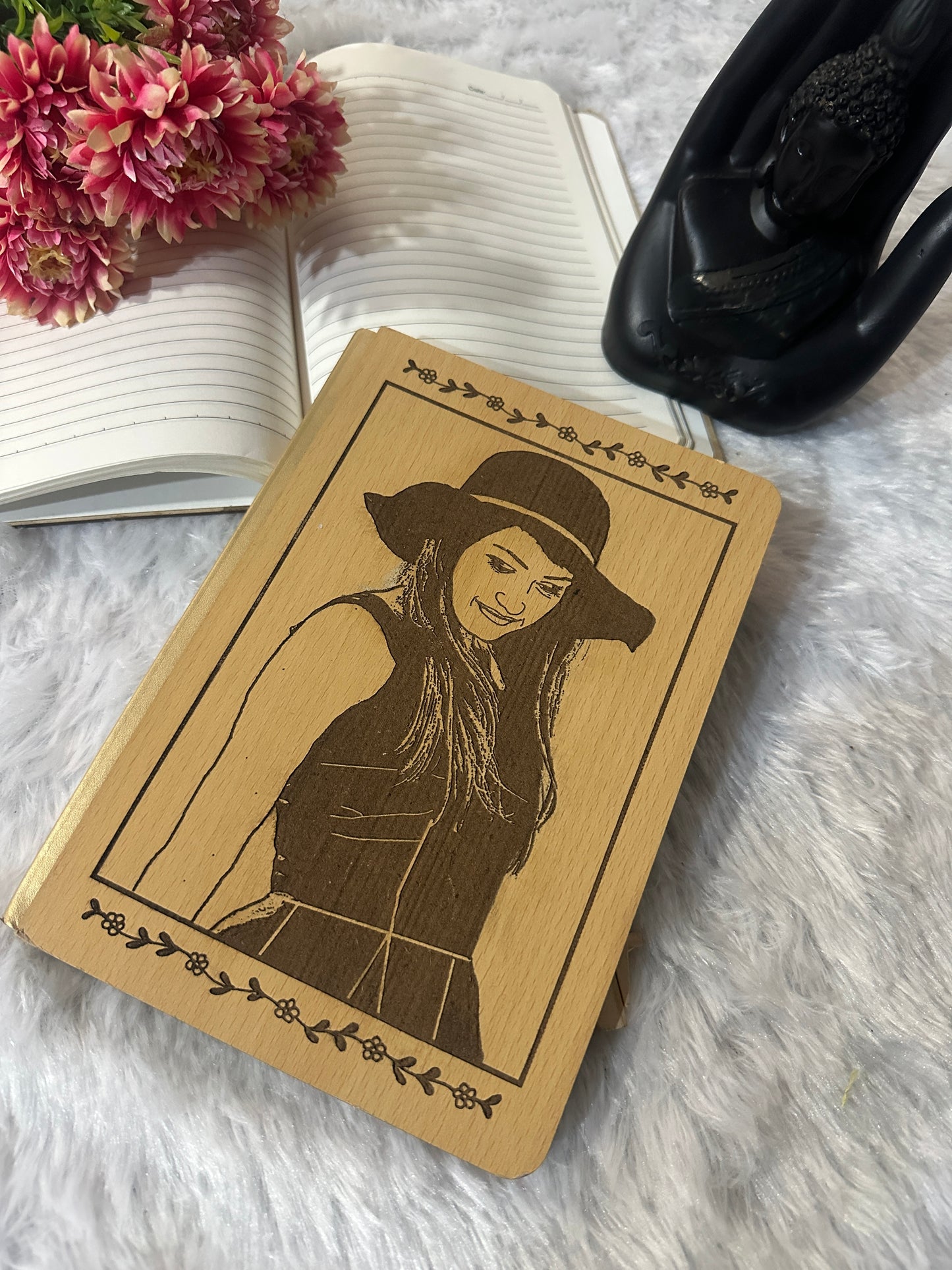 Personalised Engraved Photo Diary